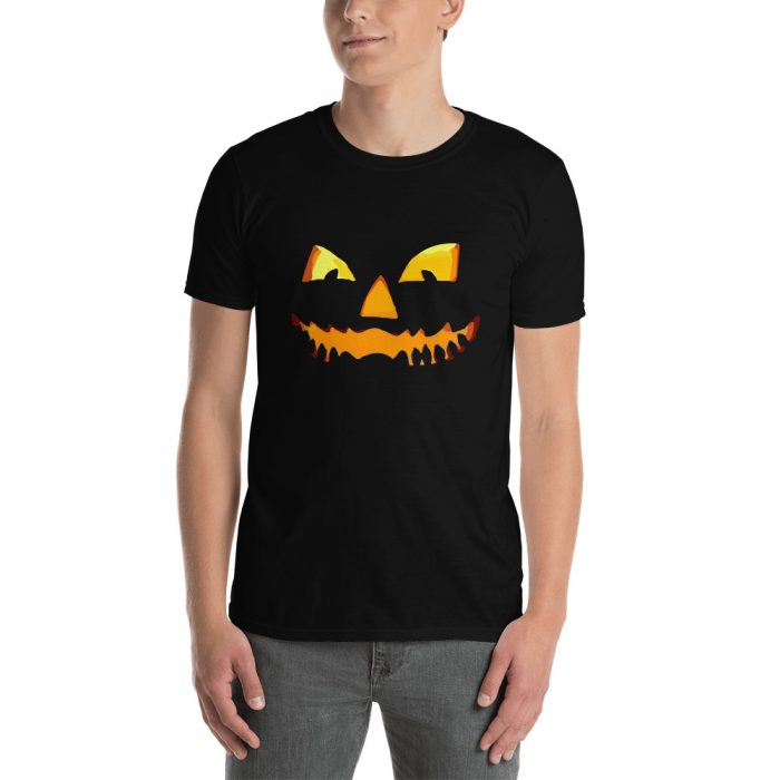 Halloween Pumpkin Face Unisex T-shirt