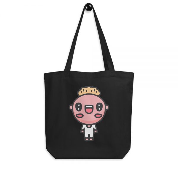 Girl Cartoon Funny Baby With Laughing Expression Eco Tote Bag