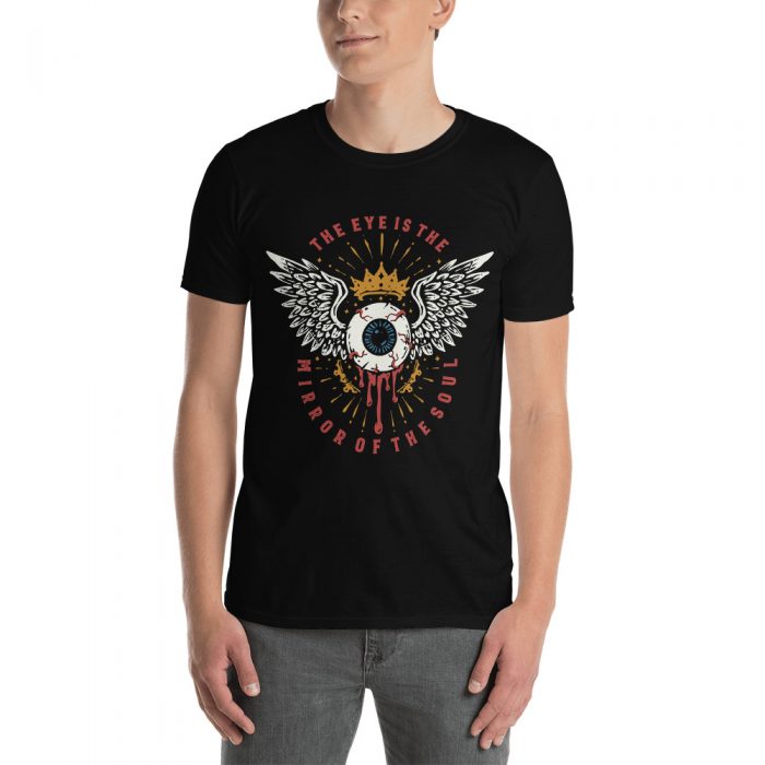 The Eye Is The Mirror Of The Soul Halloween Short-Sleeve Unisex T-Shirt