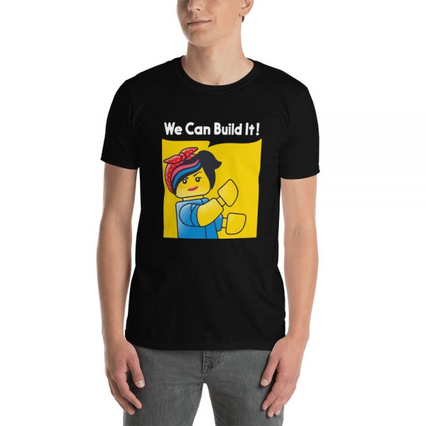 We Can Build It Lego Movie Sequel Lucy Wyldstyle Character Short-Sleeve Unisex T-Shirt