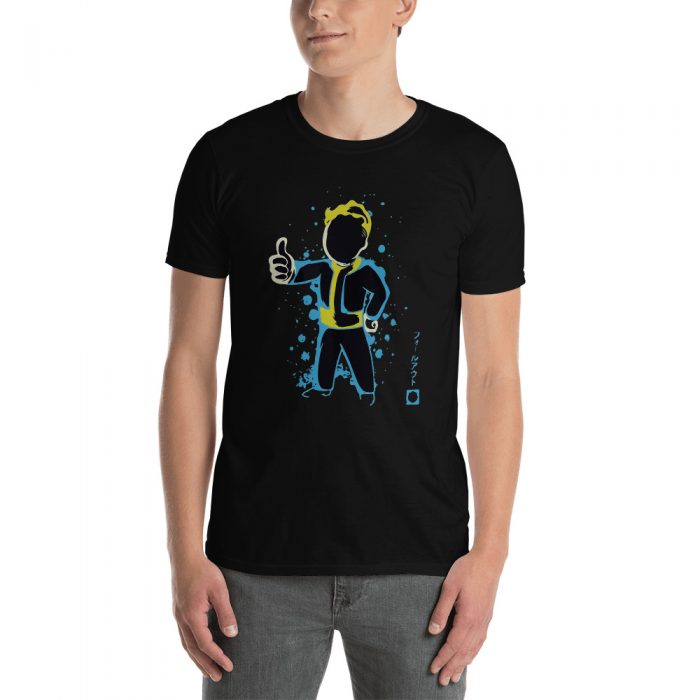 Popsicleco Waste Lands Thumbs Up Gaming Short-Sleeve Unisex T-Shirt