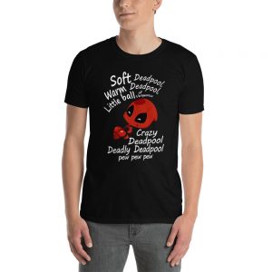 Funny Soft, Crazy, Deadly Deadpool Pew Pew Pew Comedy Unisex T-Shirt