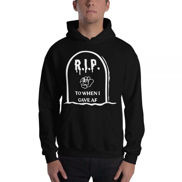 R.I.P To When I Gave AF Halloween Party Unisex Pullover Hoodie