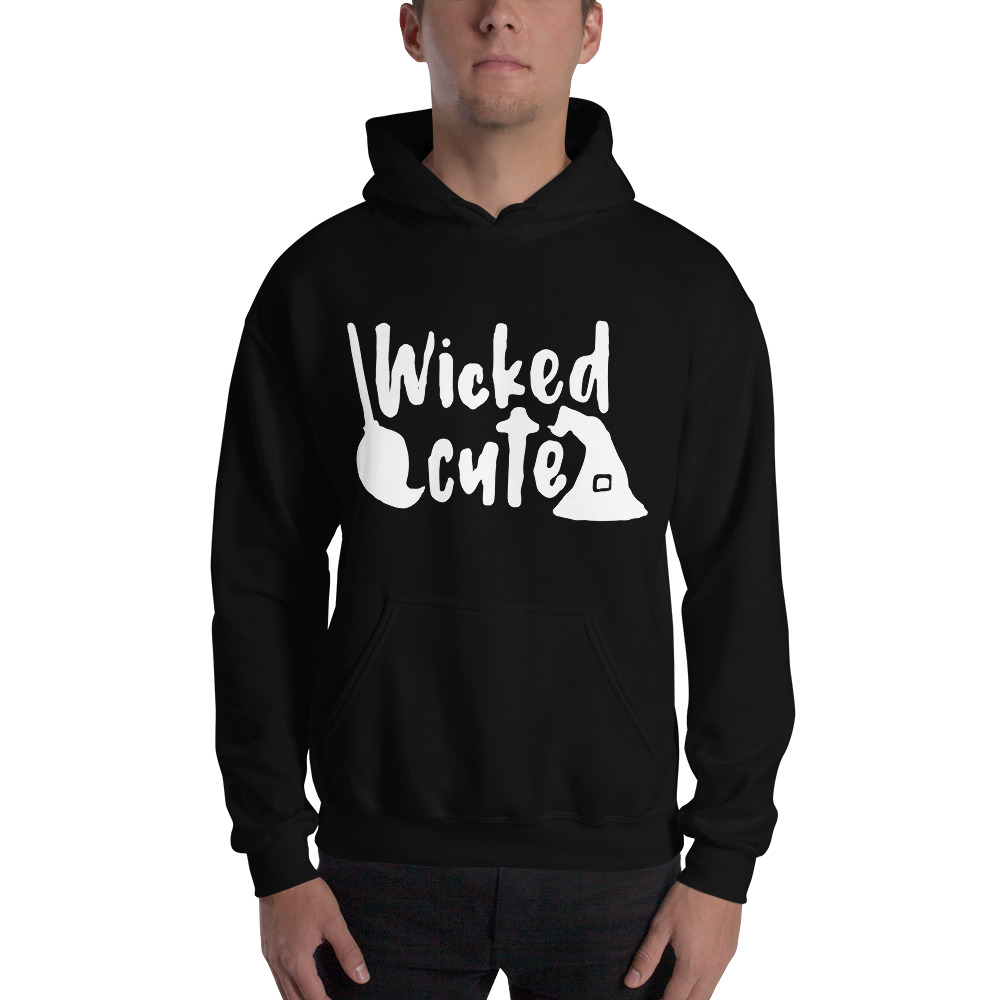 Wicked Cute Halloween Party Costume Unisex Pullover Hoodie