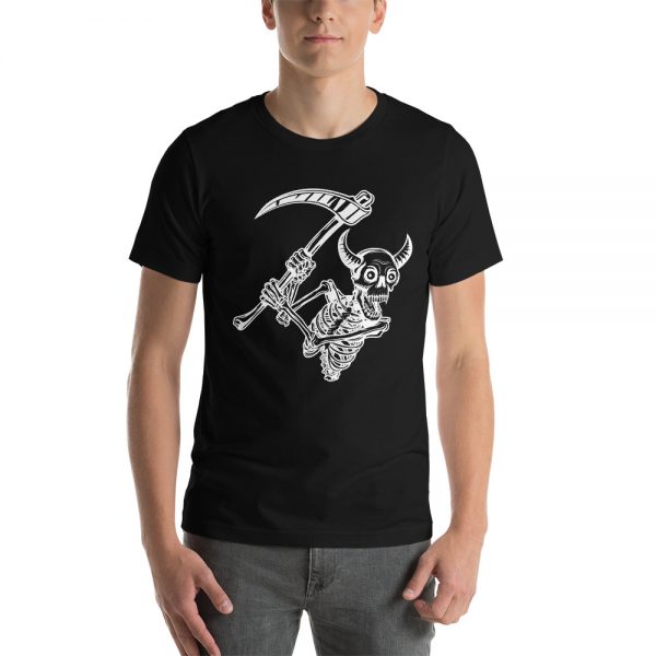 Devil Grim Reaper Halloween Party Short-Sleeve Unisex T-Shirt