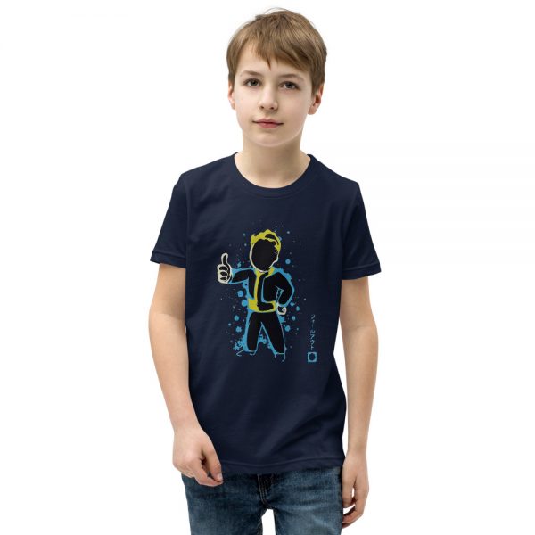 Popsicleco Waste Lands Thumbs Up Gaming Youth Short Sleeve T-Shirt
