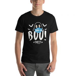 2021 Is Boo Sheet Ghost Halloween Men Women Short-Sleeve Unisex T-Shirt